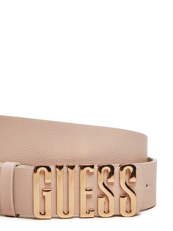 Guess Ζώνη Γυναικεία Guess Meridian (BG) Belts BW9113 P4235 Εκρού
