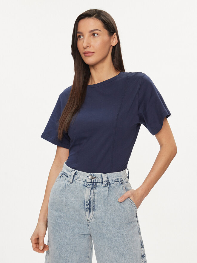 United Colors Of Benetton United Colors Of Benetton T-Shirt 3BL0D106A Σκούρο μπλε Regular Fit