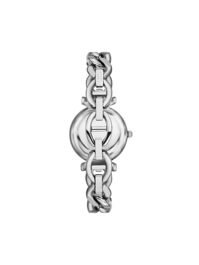 Fossil Zegarek Fossil Carlie ES5331 Srebrny