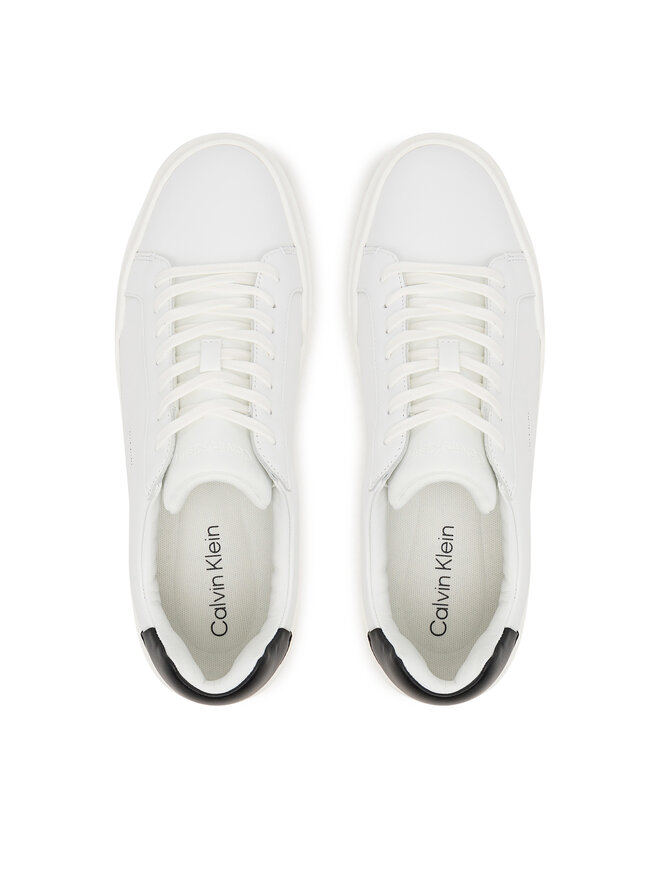 Calvin Klein Сникърси Calvin Klein Chunky Cupsole Laceup Lth YM0YM01344 Бял