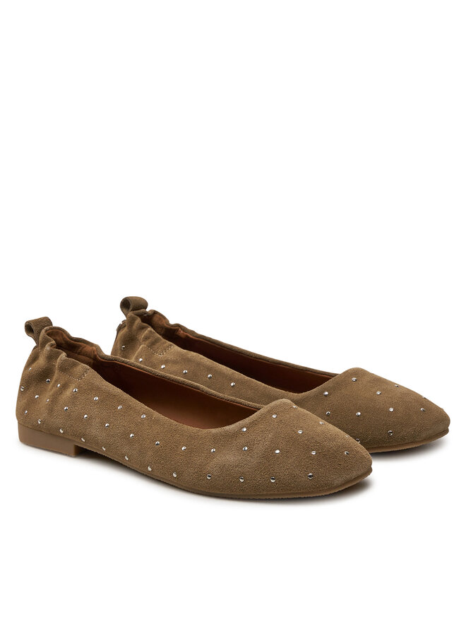 Pepe Jeans Балеринки Pepe Jeans PLS10420 Бежов