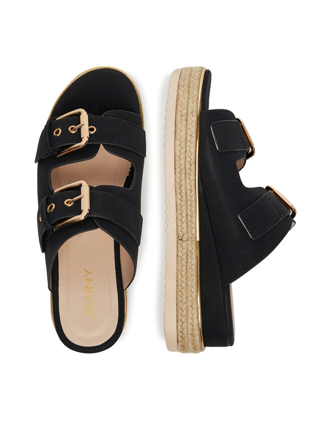 JENNY Espadrilles JENNY LB-P1434-YLD Fekete