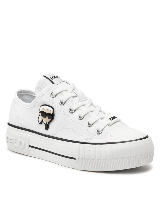 KARL LAGERFELD Trampki KARL LAGERFELD KL60424 Biały