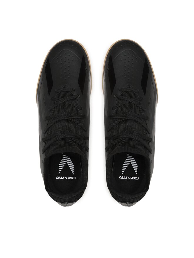 adidas Buty do piłki nożnej adidas X Crazyfast.3 Indoor Boots ID9343 Czarny