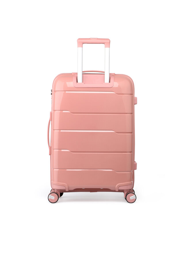Semi Line Mittlerer Koffer Semi Line T5906-3 Rosa