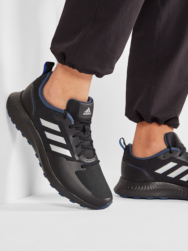 Buty do biegania adidas Runfalcon 2.0 Tr FZ3578 Czarny | eobuwie.com.pl