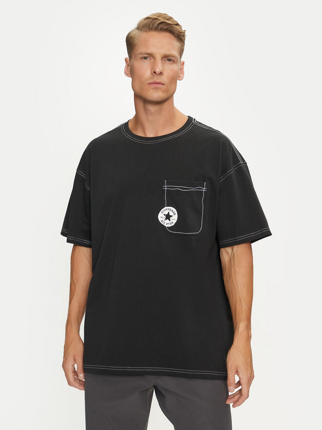 Converse Converse Camiseta Sketch 10027256-A03 Negro Standard Fit