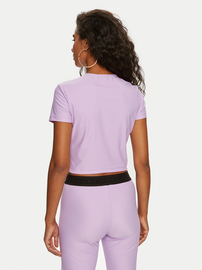 Versace Jeans Couture Versace Jeans Couture Camiseta 76HAH602 Violeta Slim Fit