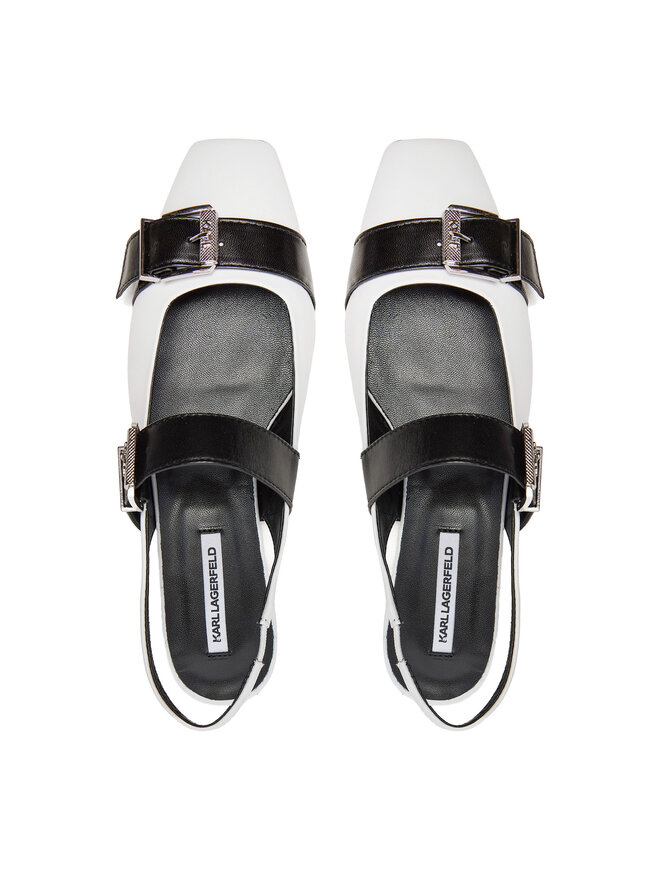 KARL LAGERFELD Sandales KARL LAGERFELD Konnie KL40186 Balts