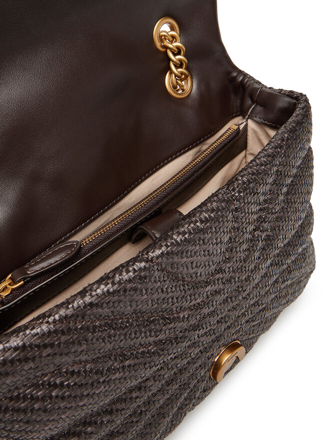 PINKO Kabelka PINKO Love Puff Classic Cl PE 25 PLTT 100038 A2C8 Hnědá