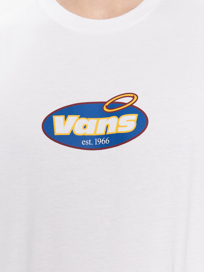 Vans Vans Marškinėliai Perfect Halo VN00003P Balta Classic Fit