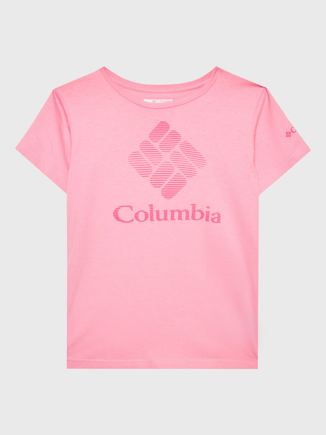 Columbia Columbia Marškinėliai Mission Lake 1989791 Rožinė Regular Fit