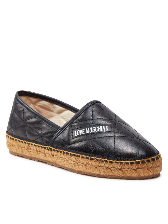 LOVE MOSCHINO Еспадрили LOVE MOSCHINO JA10582G0IIE0000 Черен