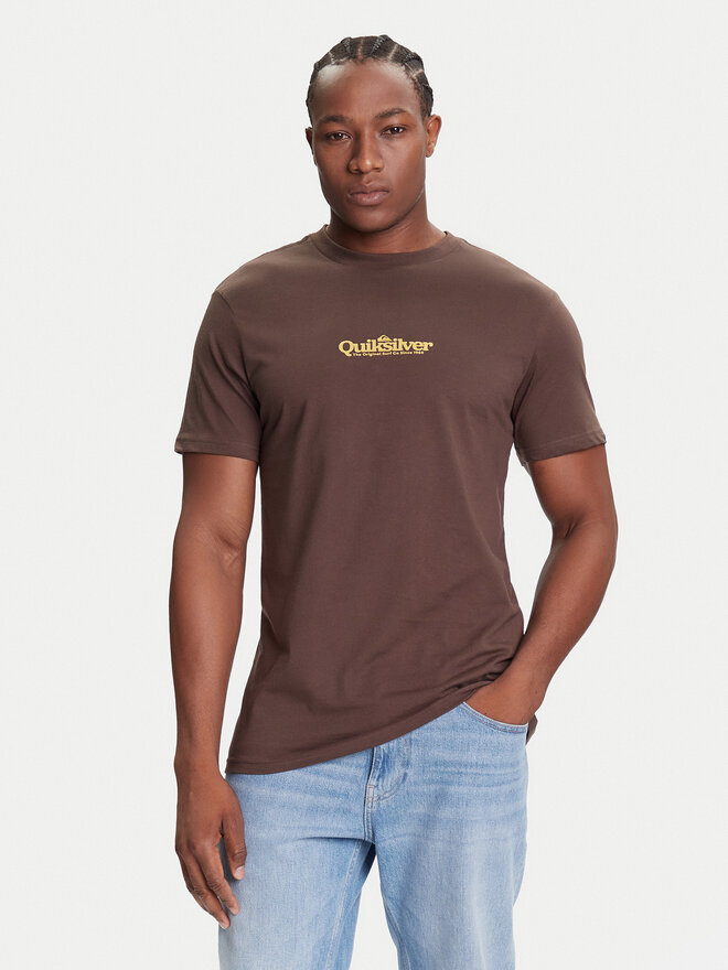 Quiksilver Quiksilver Camiseta EQYZT08174 Marrón Regular Fit