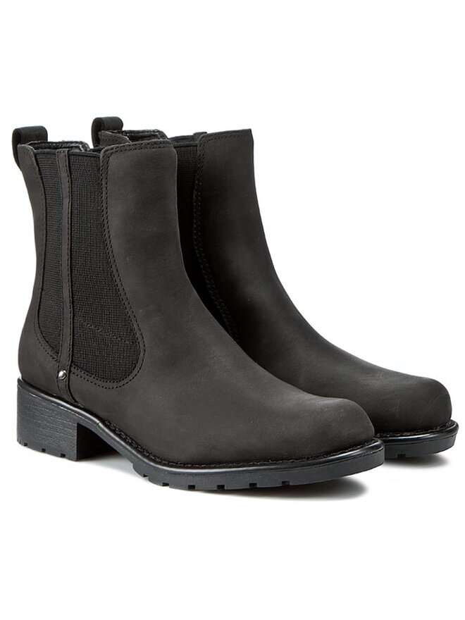 Clarks Klassische Stiefeletten Clarks Orinoco Club 203409184 Schwarz