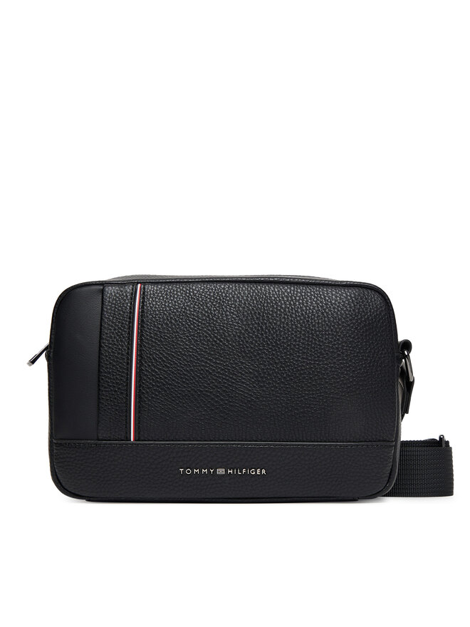 Tommy Hilfiger Τσαντάκι Tommy Hilfiger Th Central Ew Reporter AM0AM13635 Μαύρο