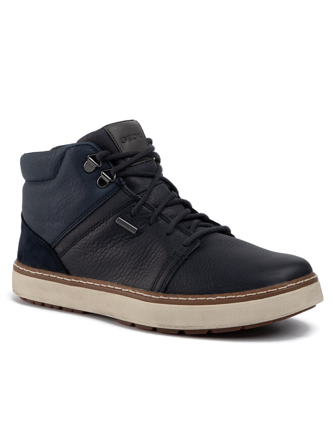 Geox Schnürschuhe Geox U Mattias Babx A U84T1A 046FE C4002 Dunkelblau