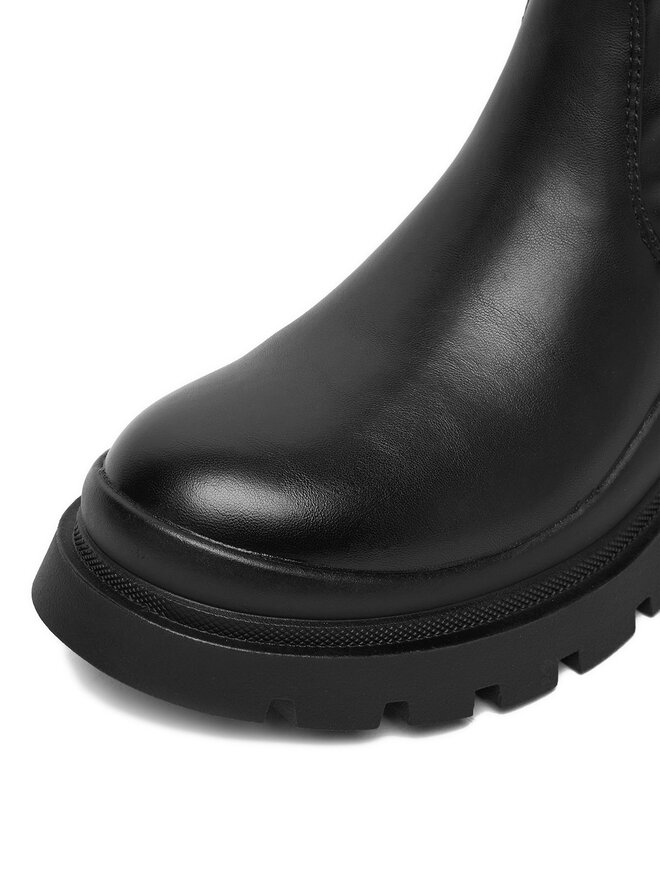 DeeZee Μπότες πάνω από το γόνατο DeeZee 5650-1 Μαύρο