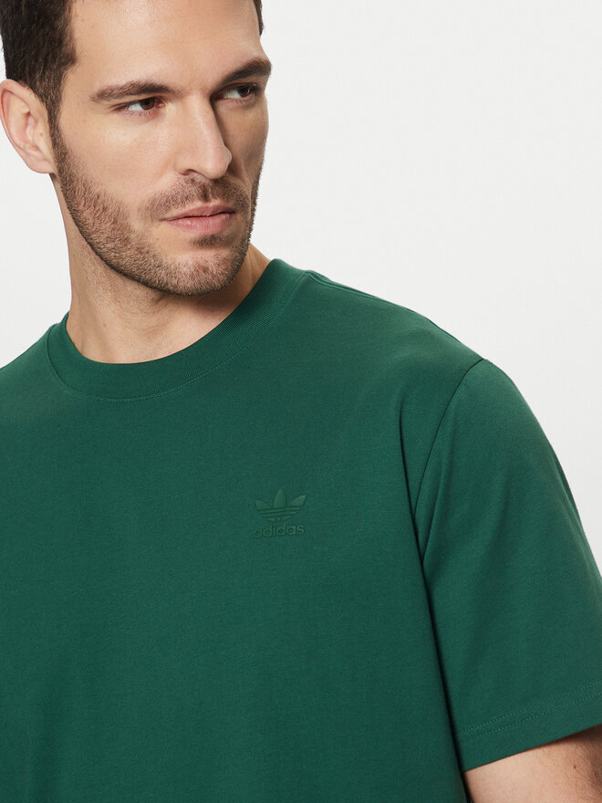 adidas adidas Marškinėliai Trefoil Series JD0680 Žalia Regular Fit