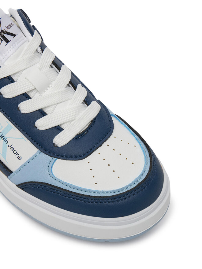 Calvin Klein Jeans Снікерcи Calvin Klein Jeans Low Cut Lace-Up Sneaker V3X9-82091-1355 Голубий