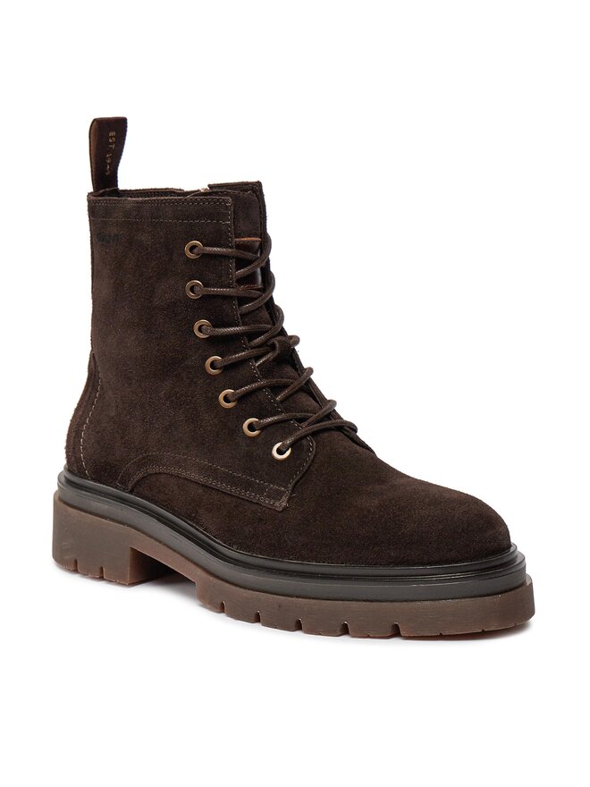 Gant Trzewiki Gant Ramzee Mid Lace 27683423 Brązowy