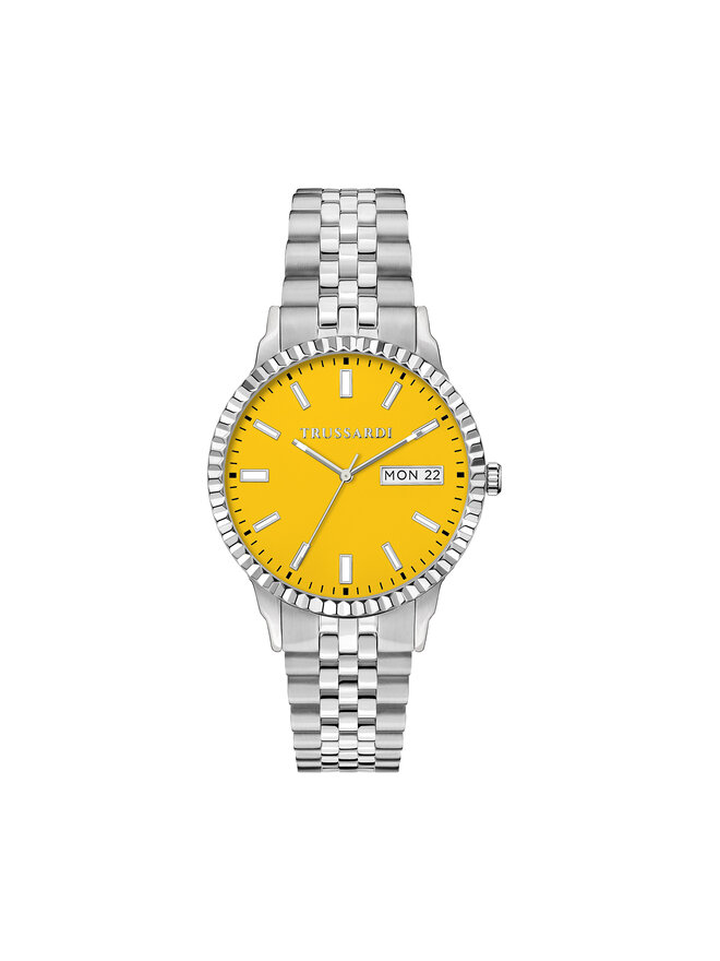 Trussardi Zegarek Trussardi R2453141013 Żółty
