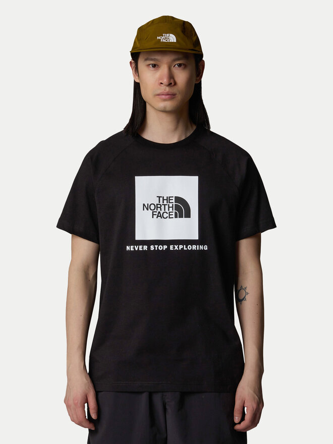 The North Face The North Face T-Shirt Redbox NF0A87NJ Μαύρο Regular Fit