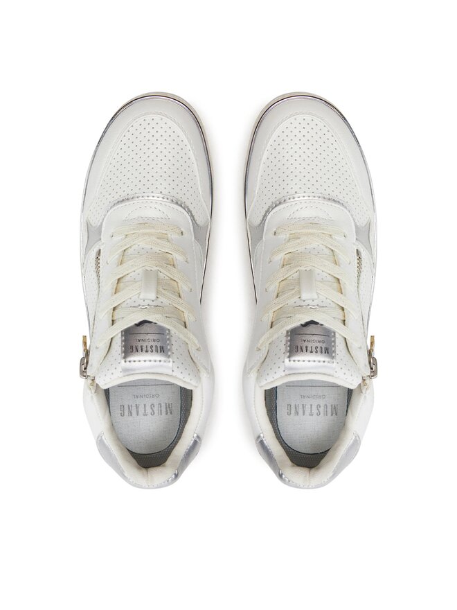Mustang Sneakersy Mustang 1300313 Biela