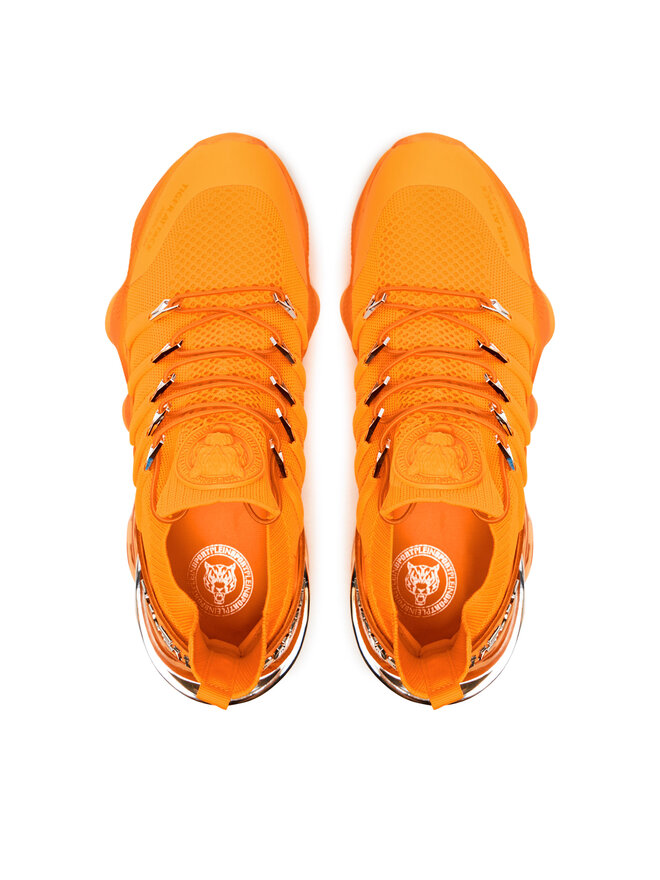 Plein Sport Sneakersy Plein Sport SADS USC0518 STE003N Pomarańczowy