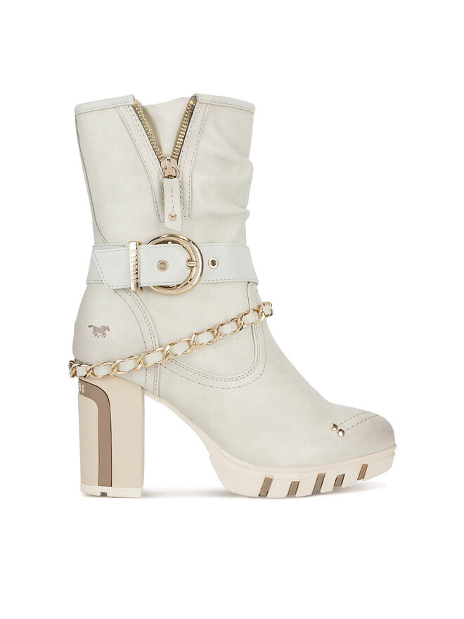 Mustang Stiefeletten Mustang 1363-505 Weiß