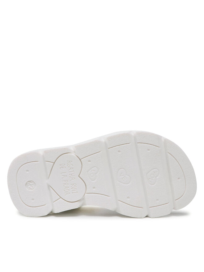 Agatha Ruiz de la Prada Sandále Agatha Ruiz de la Prada 222930 B Biela