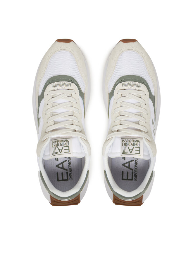 EA7 Emporio Armani Снікерcи EA7 Emporio Armani X8X186 XK401 U474 Білий