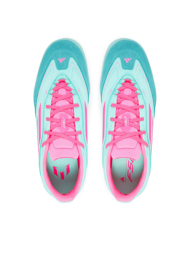 adidas Boty na fotball adidas F50 Messi Freestyle Indoor JH8831 Tyrkysová