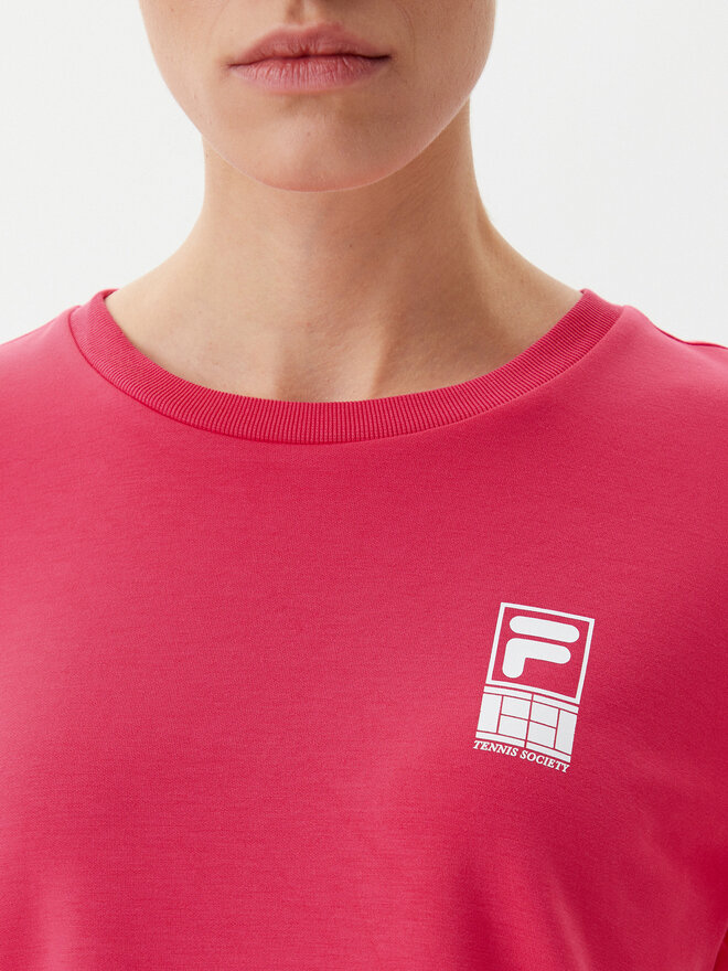 Fila Fila Футболка Lisakovsk FAW1044 Рожевий Loose Fit