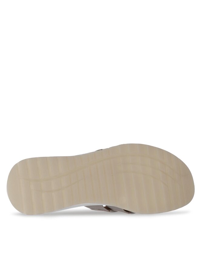 Caprice Femmes Pantoufle Cuir Croisé Semelle Épaisse 9-27203-42