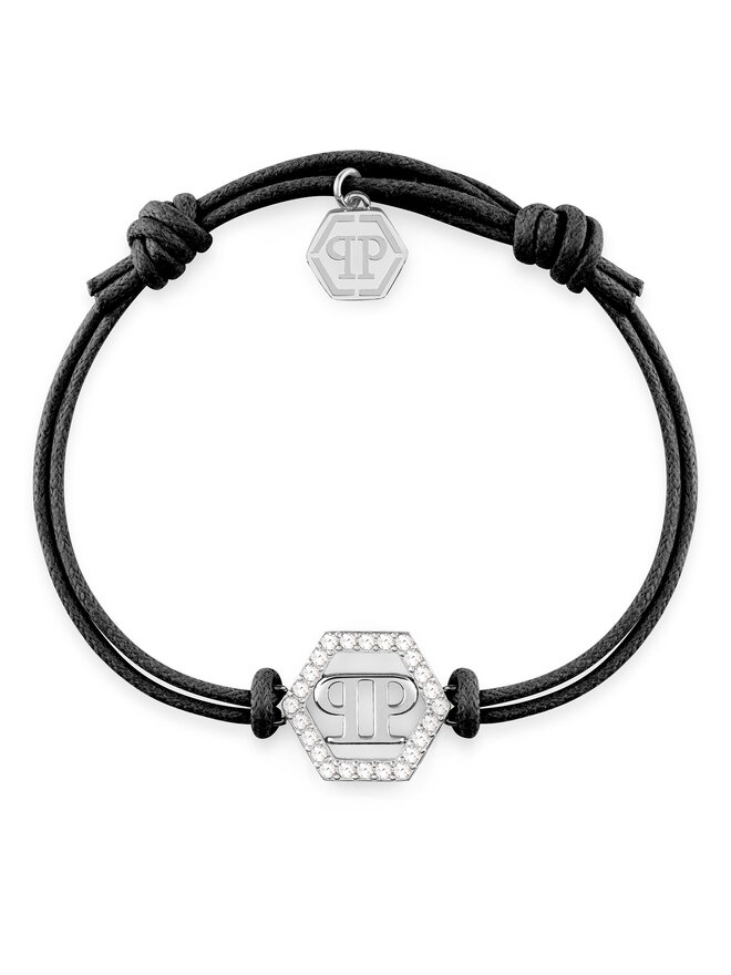 PHILIPP PLEIN Bransoletka PHILIPP PLEIN Linked PJYEA17BU Czarny