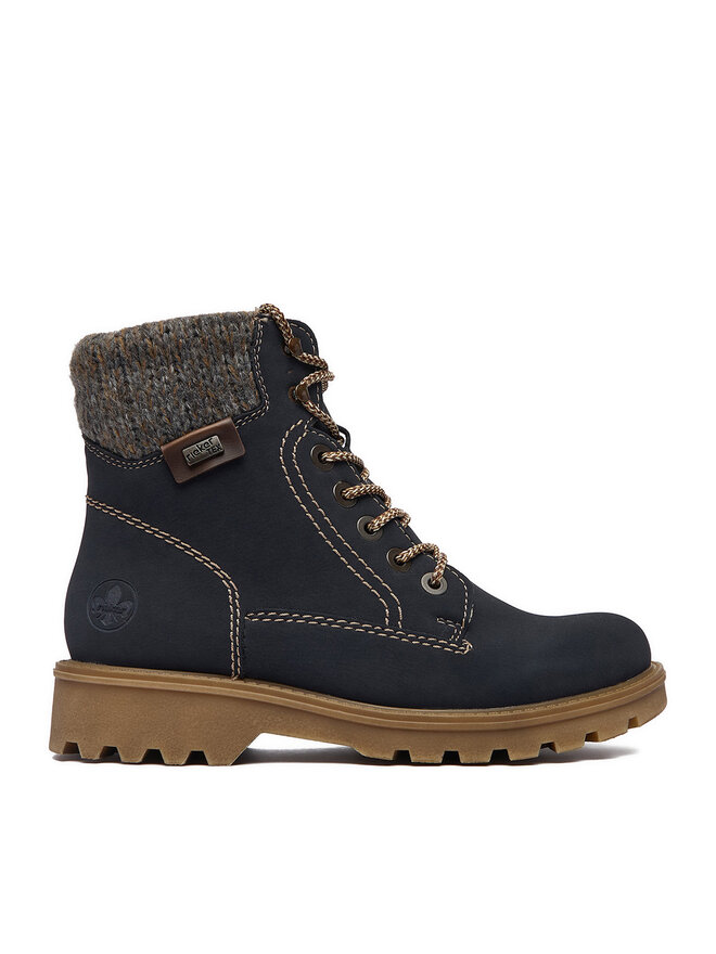 Rieker Schnürschuhe Rieker CEO-73220-14 Dunkelblau