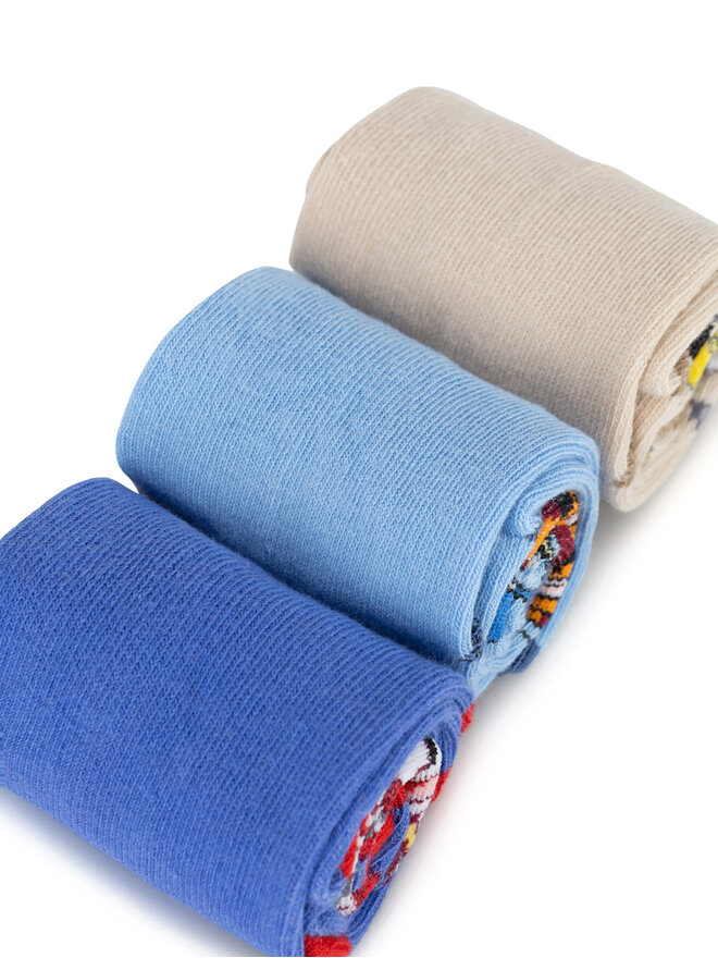 Paw Patrol Ponožky Paw Patrol ACCCS-AW24-326PAW (3-pack) Barevná