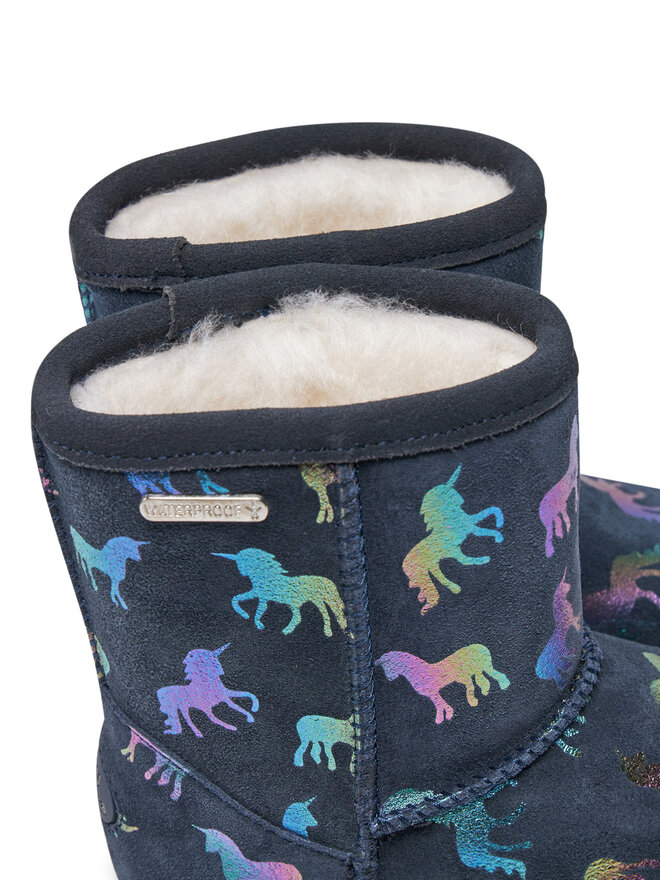 EMU Australia Hótaposó EMU Australia Rainbow Unicorn Brumby K12373 Sötétkék