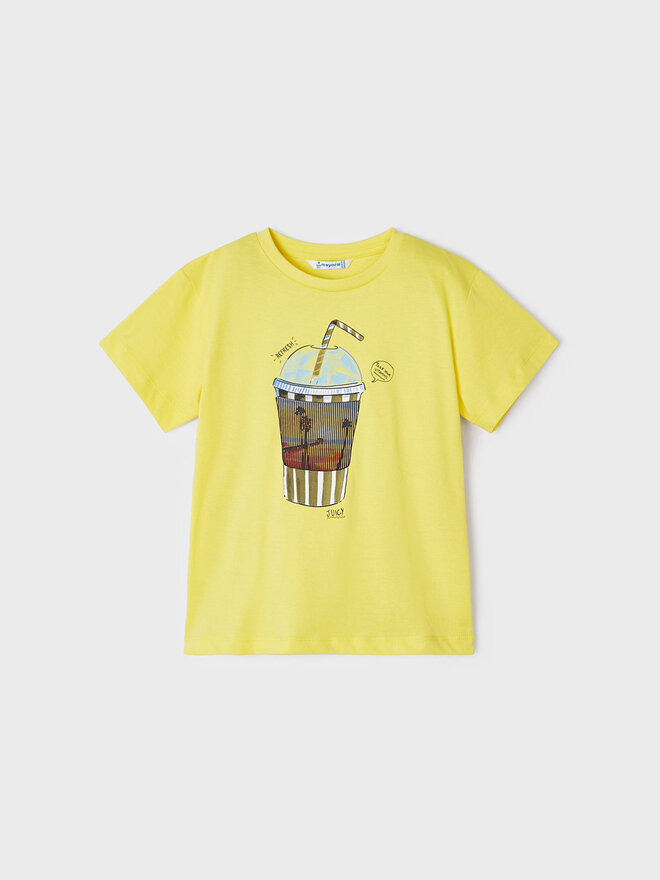 Mayoral Mayoral Футболка 3014 Жовтий Regular Fit