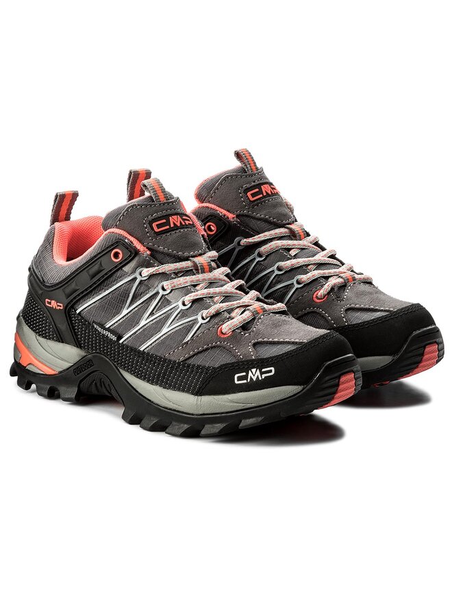 CMP Trekkingi CMP Rigel Low Wmn Trekking Shoes Wp 3Q54456 Szary