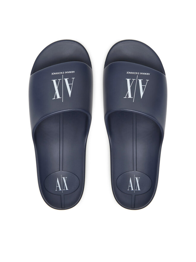 Armani Exchange Natikači Armani Exchange XUP012 XV675 K487 Mornarsko modra