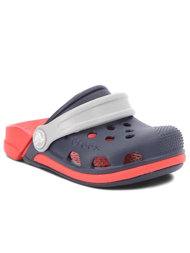 Klapki Crocs Electro III Clog K 204991 Granatowy | eobuwie.com.pl