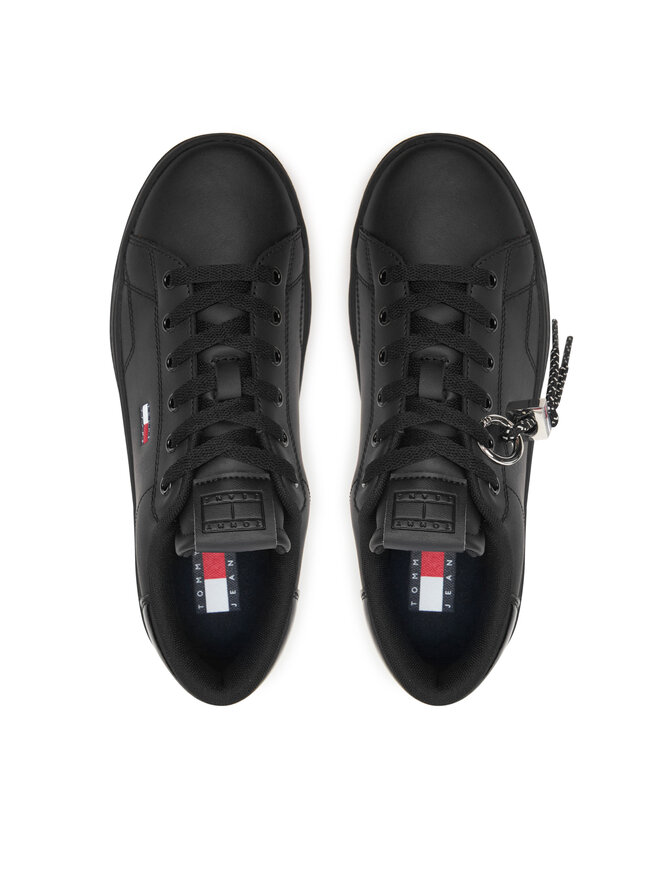 Tommy Jeans Sneakers Tommy Jeans Tjw Logo Sneaker EN0EN03129 Schwarz