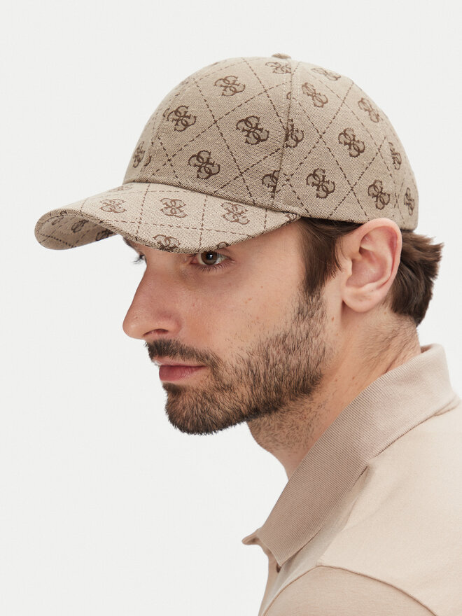 Guess Καπέλο Jockey Guess M5GZ18 WGUE0 Μπεζ