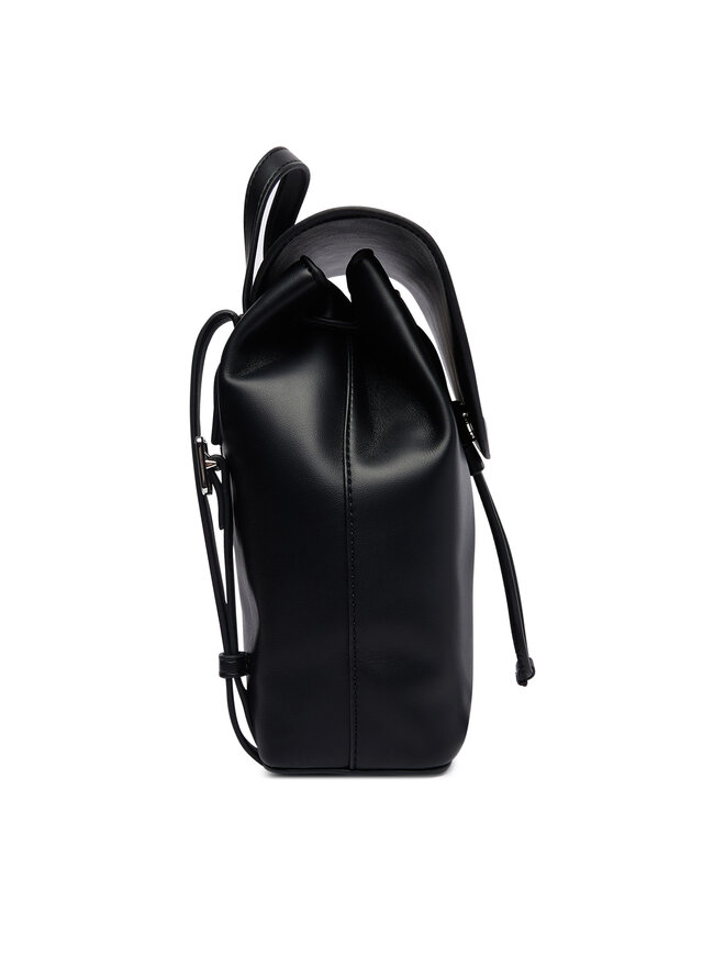 Calvin Klein Rucksack Calvin Klein Bold Ck Flap Mini Backpack LV04F3893G Schwarz