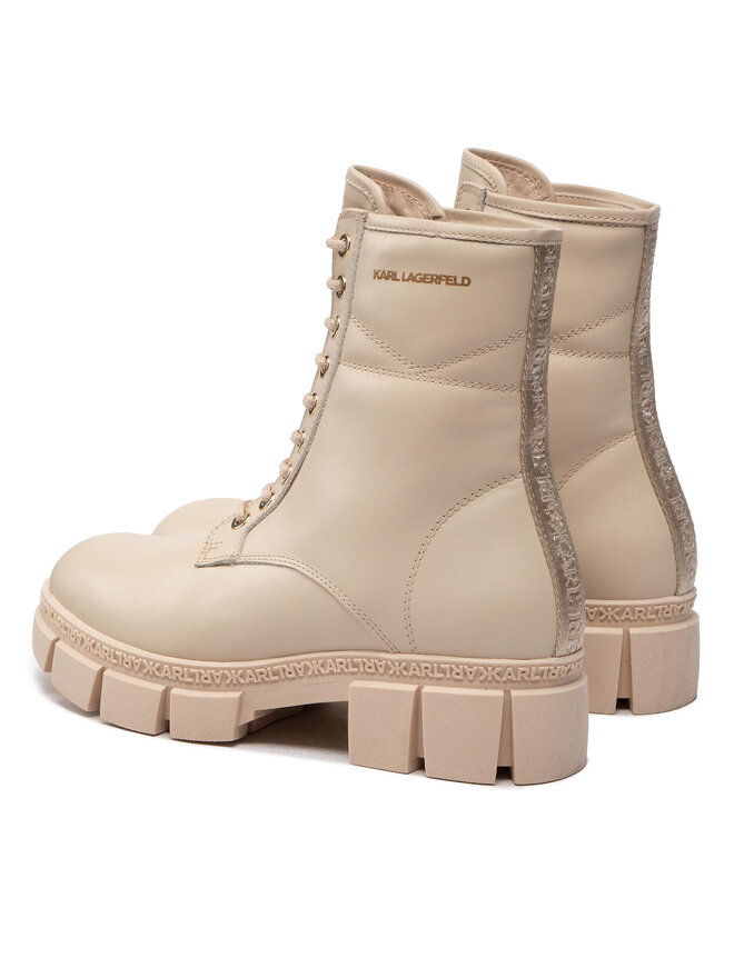 KARL LAGERFELD Μποτάκια KARL LAGERFELD KL43250 Μπεζ