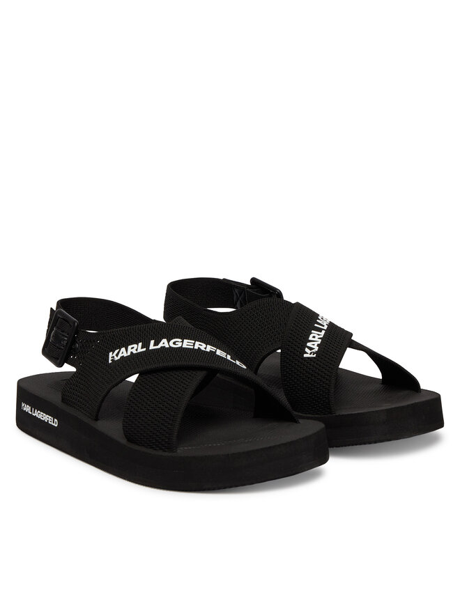 KARL LAGERFELD Sandalen KARL LAGERFELD Atlantik KL70526 Schwarz