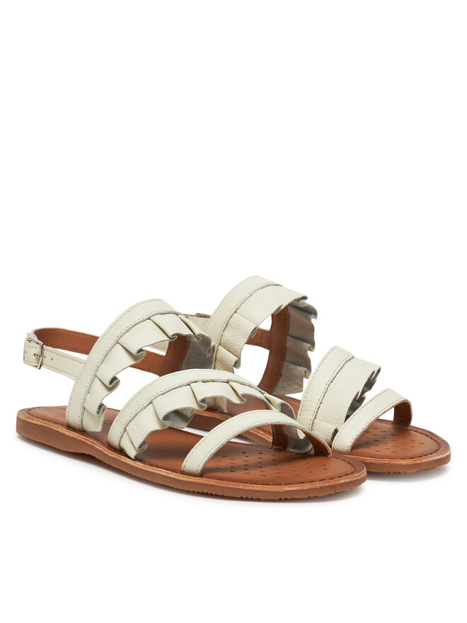 Geox Sandály Geox J Eolie J55BSB 85 C1000 S Bílá