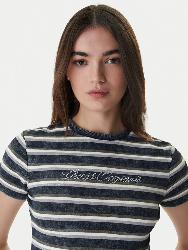 Guess Guess T-Shirt W6RI41 J1314 Dunkelblau Regular Fit
